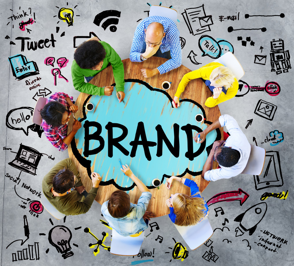 Building positive brand identity